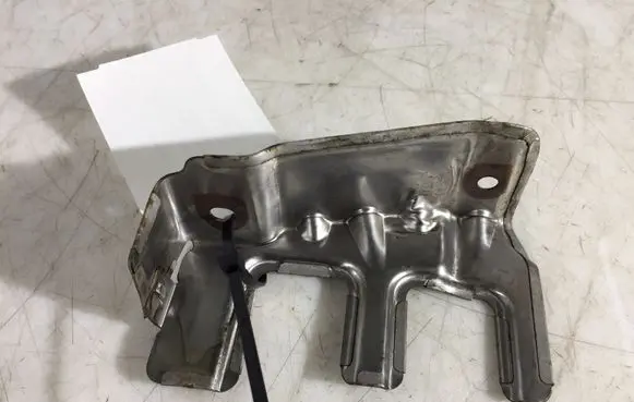 Heat shield in engine bay