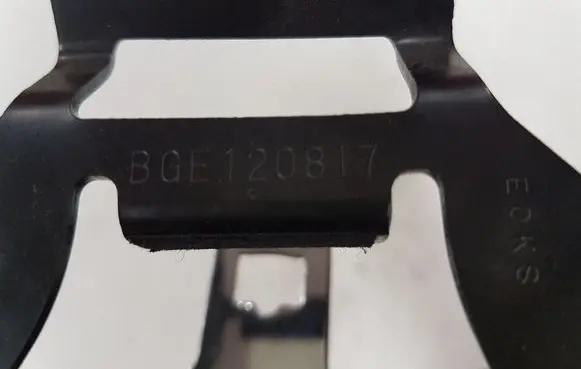 Mazda 6 Middle seatbelt (rear) BGE120817