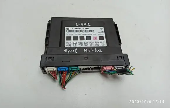 Opel Mokka Comfort/convenience module 13589196
