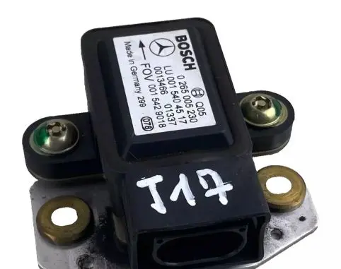 Mercedes-Benz S W220 ESP acceleration yaw rate sensor 0015429018 0265005230 0015404517