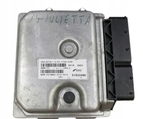 Alfa Romeo Giulietta Engine control unit/module 51933486 8GMKF3