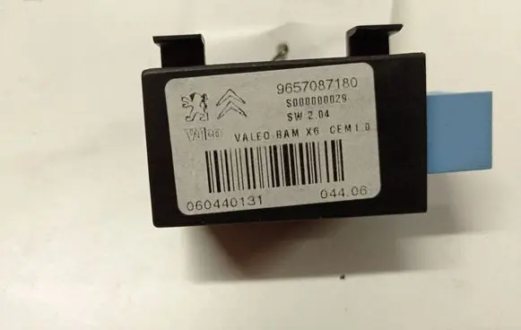 Citroen C6 Seat control module 9657087180