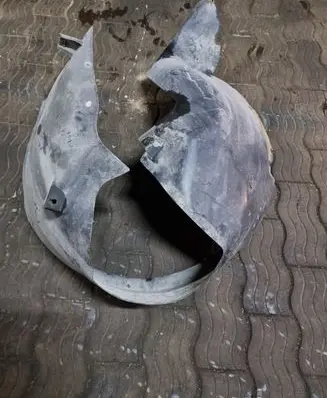 Citroen Nemo Front wheel arch liner splash guards 1308836070E