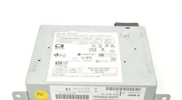 Citroen C3 Navigation unit CD/DVD player 9828709480