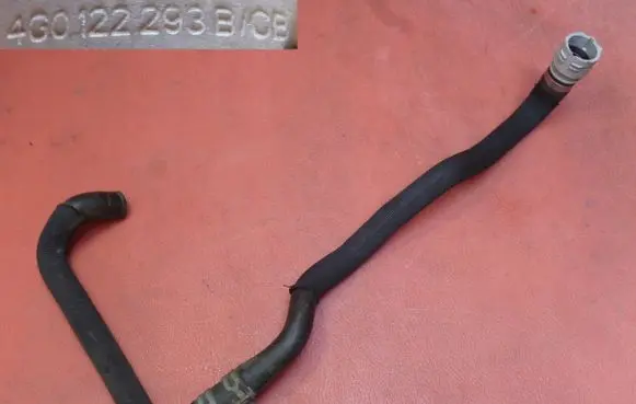 Audi A6 S6 C7 4G Engine coolant pipe/hose 4G0122293B