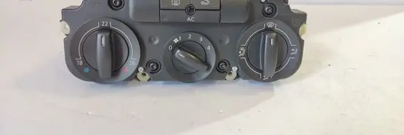 Volkswagen Golf Plus Climate control unit 5M2820045 5HB00932727