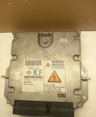 Nissan Almera Tino Engine control unit/module 23710BU740 2758003240 5800324