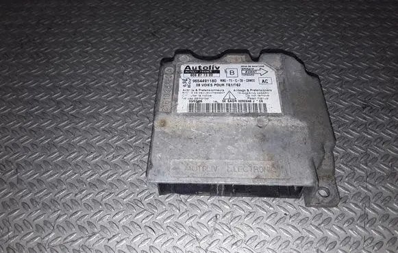 Peugeot 307 Airbag control unit/module 606877300 9654491180
