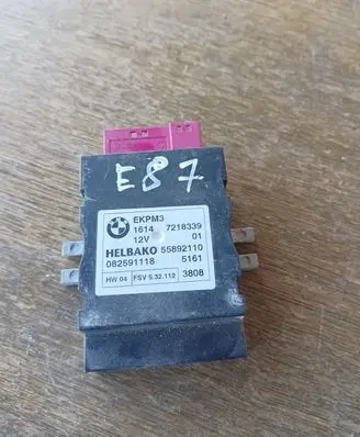 BMW 1 E81 E87 Fuel injection pump control unit/module 7218339 55892110 082591118