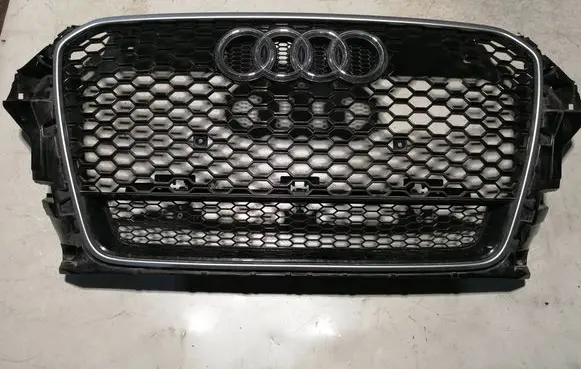 Audi RS3 Front bumper upper radiator grill 8V4853653 8V4853651D 8V4853391