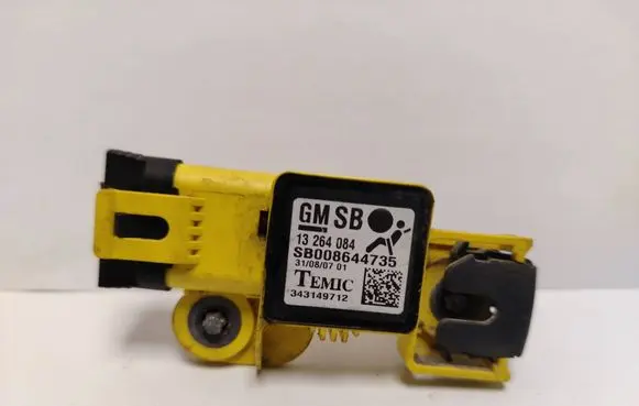Airbag deployment crash/impact sensor