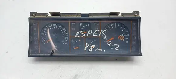 Renault Espace I Speedometer (instrument cluster) 3307280101 6025004430