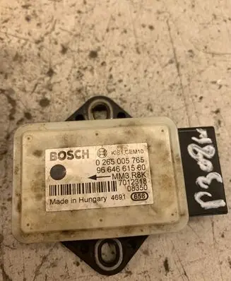 Peugeot 308 SW ESP acceleration yaw rate sensor 0265005765 9664661580 7012318