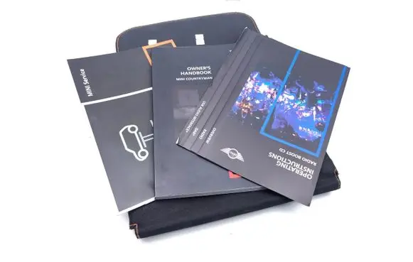 Mini One - Cooper R57 Owners service history hand book 