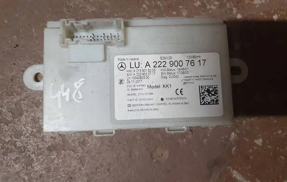 Mercedes-Benz S AMG W222 SAM control unit A2229007617 A2139018203