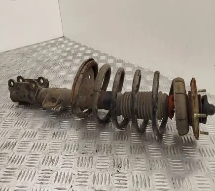 Front shock absorber with coil spring