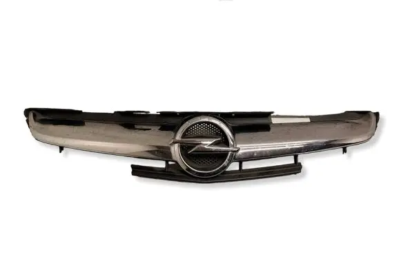 Opel Meriva B Front bumper upper radiator grill 13378423