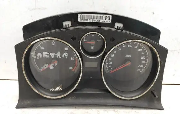 Opel Zafira B Speedometer (instrument cluster) 13216685