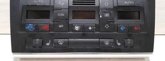 Audi A4 S4 B6 8E 8H Climate control unit 8E0820043A 0295262 8E0820043AG