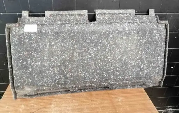 Mercedes-Benz E W211 Rear floor carpet liner A2116931391
