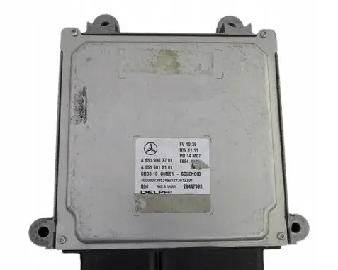 Mercedes-Benz E W212 Engine control unit/module A6519003701