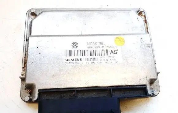 Volkswagen Touareg I Engine control unit/module 0ad927755l 5wp2206215