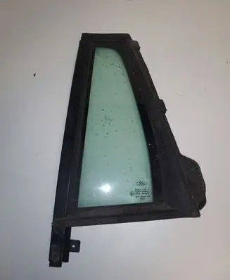 Rear vent window glass