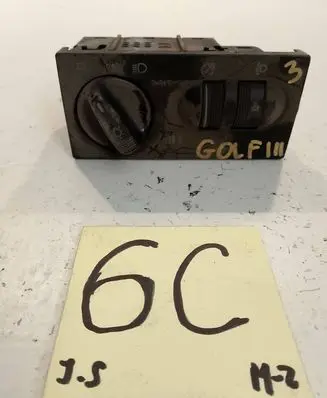 Volkswagen Golf III Light switch 1H6941531B