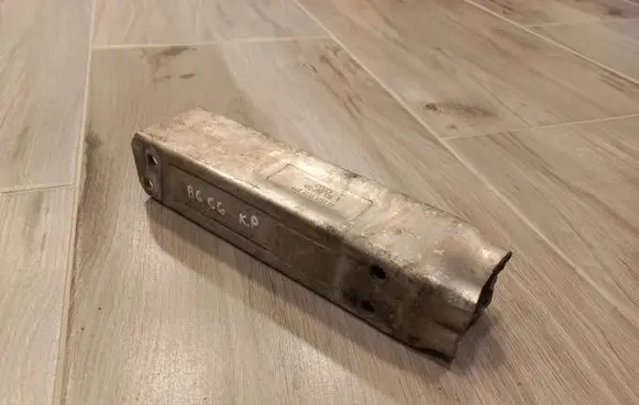 Audi A6 S6 C6 4F Front bumper shock/impact absorber 4F0807133