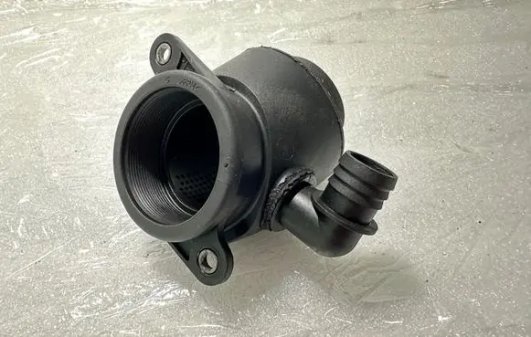 Volkswagen Touareg I Turbo air intake inlet pipe/hose 059129955C