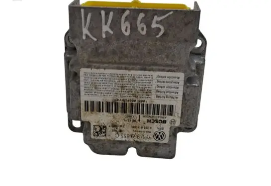 Volkswagen Touareg II Airbag control unit/module 7P0959655C 0285011201