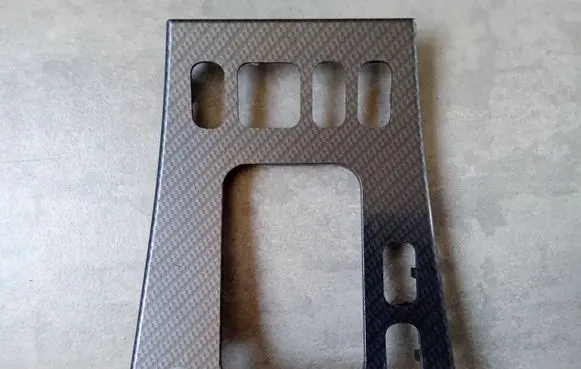 Gear shifter surround trim plastic