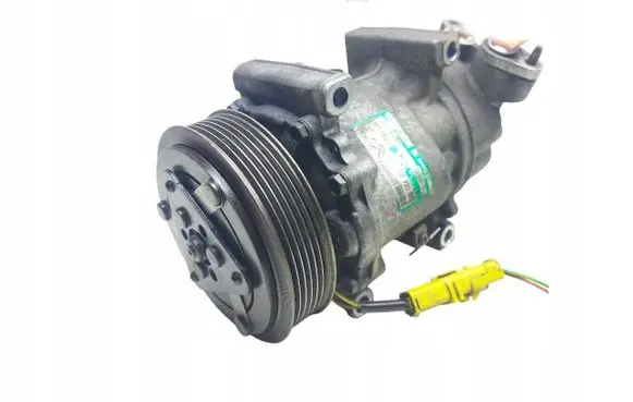 Peugeot 206 Air conditioning (A/C) compressor (pump) 9646273380