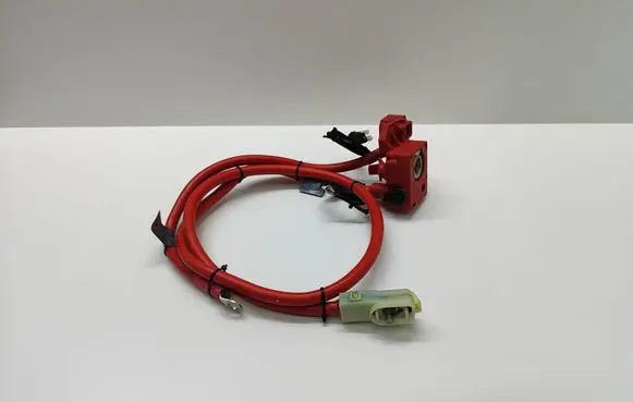 BMW 5 E60 E61 Positive cable (battery) 6989782 10304410