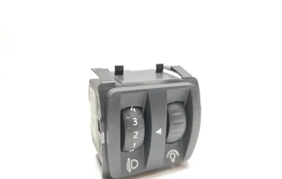 Renault Captur Headlight level height control switch 251900567R A14547 140528