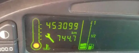 Citroen Xsara Picasso Speedometer (instrument cluster) 96411608 VD696600
