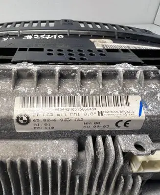 BMW 7 E65 E66 Screen/display/small screen 65826933162