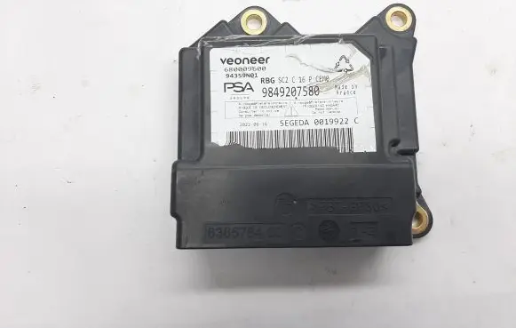Opel Mokka B Airbag control unit/module 9849207580