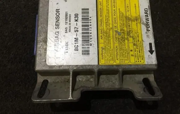 Mazda 323 Airbag control unit/module BC1M57k30 12192601