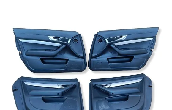 Audi A6 S6 C6 4F Front door card panel trim 4F1867105C 4F1899741A 4F18996XDA