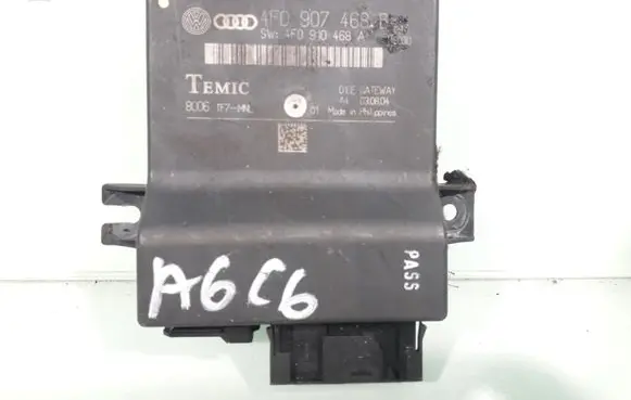 Audi A6 S6 C6 4F Gateway control module 4F0907468B 4F0910468A