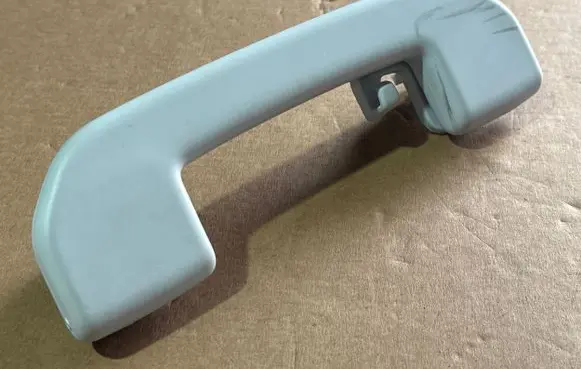 Rear interior roof grab handle