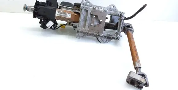 Steering wheel axle set