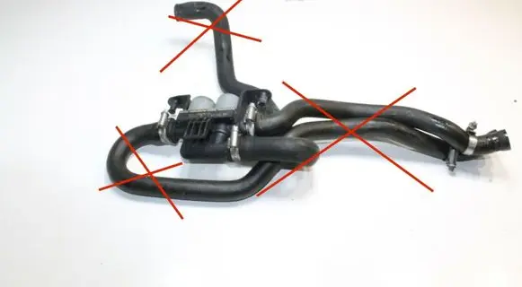 BMW 5 E60 E61 Coolant heater control valve 6906652