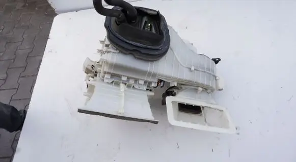 Interior heater climate box assembly