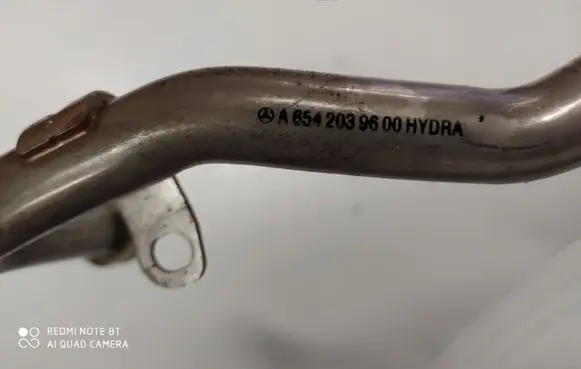 Mercedes-Benz E W213 Engine coolant pipe/hose A6542039600