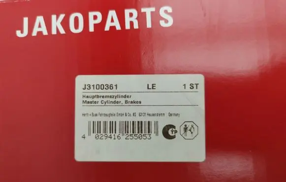 KIA Magentis Master brake cylinder J3100361