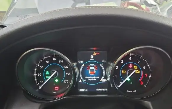 Jaguar XF X260 Speedometer (instrument cluster) GX6310849AG IMPRK1553456