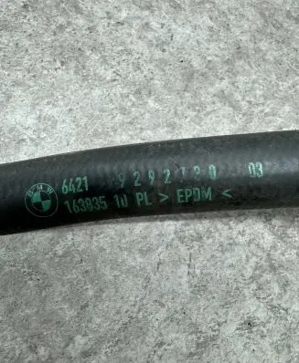 BMW i3 Engine coolant pipe/hose 9292730 64219292730