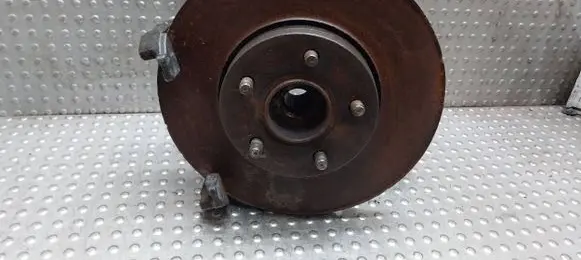 Front wheel hub spindle knuckle
